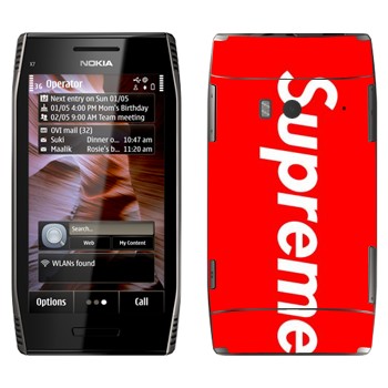   «Supreme   »   Nokia X7-00