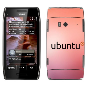   «Ubuntu»   Nokia X7-00