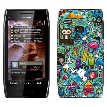  «Daddy was a jewel thief»   Nokia X7-00
