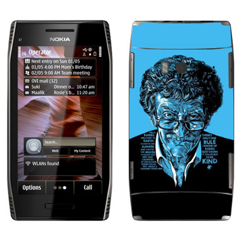   «Kurt Vonnegut : Got to be kind»   Nokia X7-00