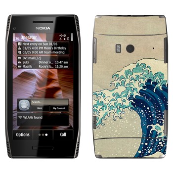   «The Great Wave off Kanagawa - by Hokusai»   Nokia X7-00