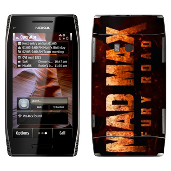   «Mad Max: Fury Road logo»   Nokia X7-00