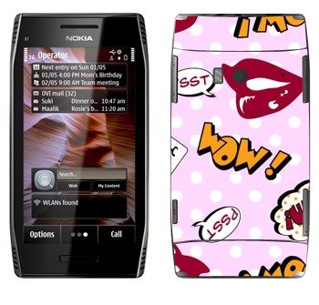   «  - WOW!»   Nokia X7-00