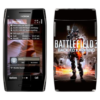   «Battlefield: Back to Karkand»   Nokia X7-00