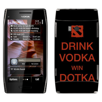   «Drink Vodka With Dotka»   Nokia X7-00