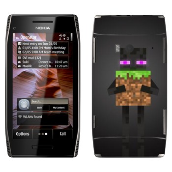   «Enderman - Minecraft»   Nokia X7-00