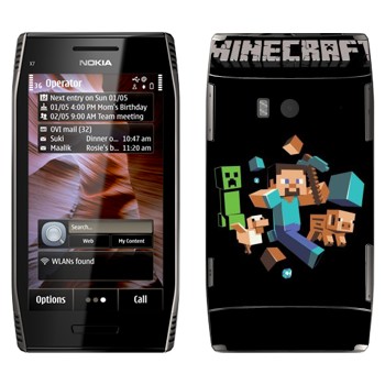   «Minecraft»   Nokia X7-00
