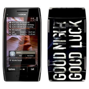   «Dying Light black logo»   Nokia X7-00