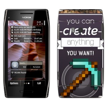   «  Minecraft»   Nokia X7-00