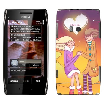   «    -   »   Nokia X7-00