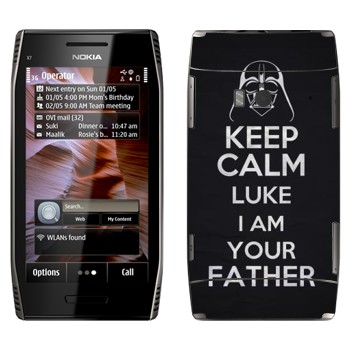   «Keep Calm Luke I am you father»   Nokia X7-00