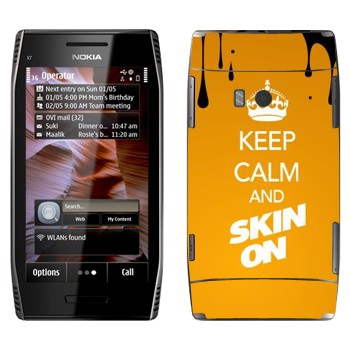   «Keep calm and Skinon»   Nokia X7-00