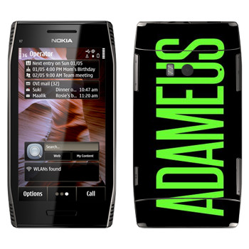   «Adameus»   Nokia X7-00