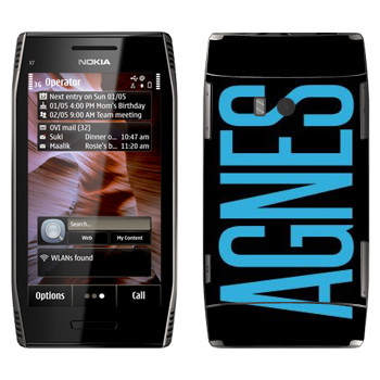   «Agnes»   Nokia X7-00