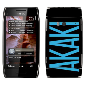   «Akaki»   Nokia X7-00