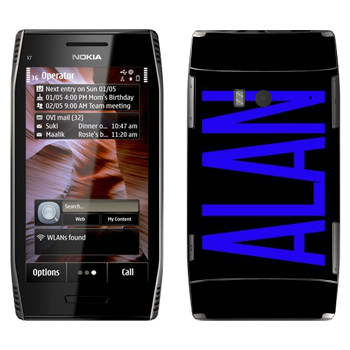   «Alan»   Nokia X7-00