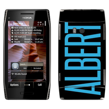   «Albert»   Nokia X7-00