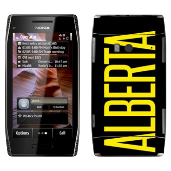   «Alberta»   Nokia X7-00