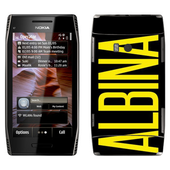   «Albina»   Nokia X7-00