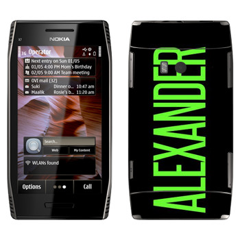   «Alexander»   Nokia X7-00