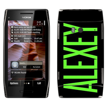   «Alexey»   Nokia X7-00