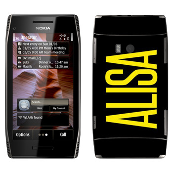   «Alisa»   Nokia X7-00