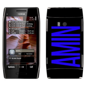   «Amin»   Nokia X7-00
