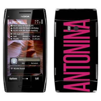   «Antonina»   Nokia X7-00