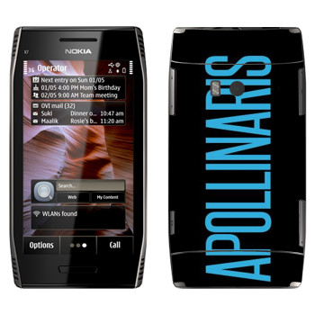   «Appolinaris»   Nokia X7-00