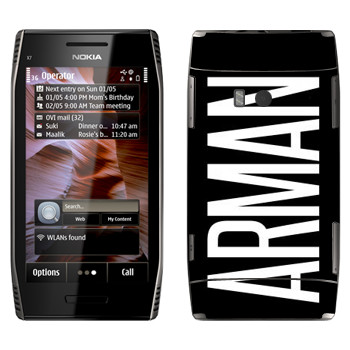   «Arman»   Nokia X7-00