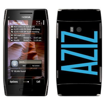   «Aziz»   Nokia X7-00