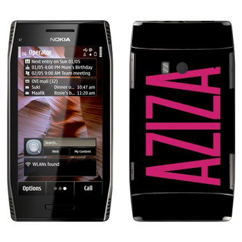   «Aziza»   Nokia X7-00