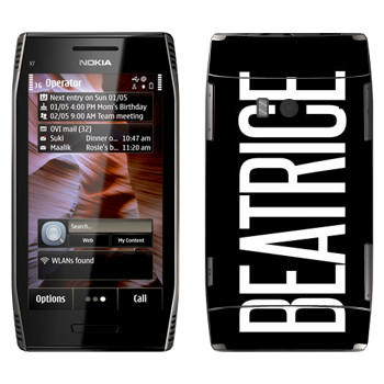   «Beatrice»   Nokia X7-00