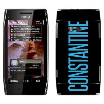   «Constantine»   Nokia X7-00