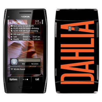   «Dahlia»   Nokia X7-00