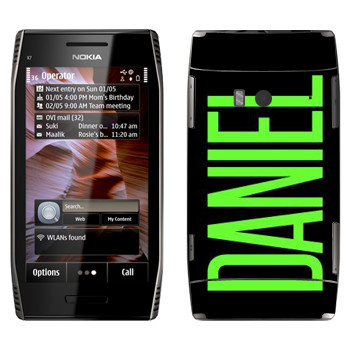   «Daniel»   Nokia X7-00