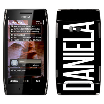   «Daniela»   Nokia X7-00