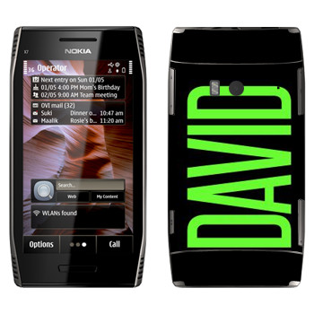   «David»   Nokia X7-00