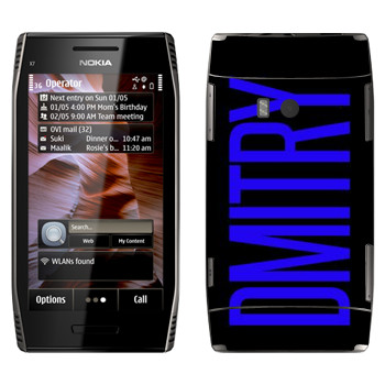   «Dmitry»   Nokia X7-00
