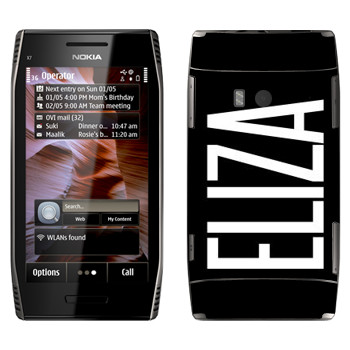   «Eliza»   Nokia X7-00