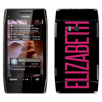   «Elizabeth»   Nokia X7-00