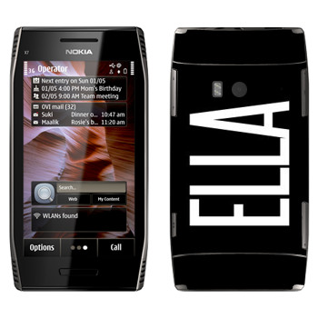   «Ella»   Nokia X7-00