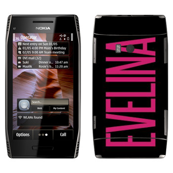   «Evelina»   Nokia X7-00