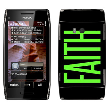   «Faith»   Nokia X7-00