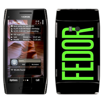   «Fedor»   Nokia X7-00