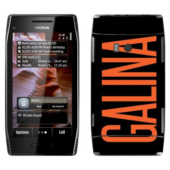   «Galina»   Nokia X7-00