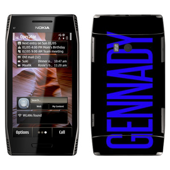   «Gennady»   Nokia X7-00