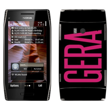   «Gera»   Nokia X7-00