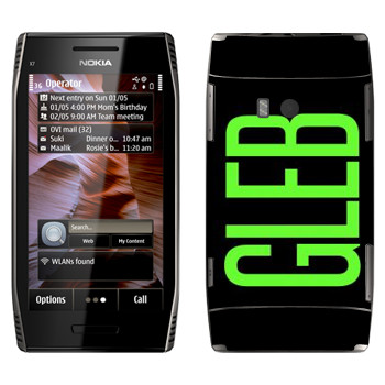   «Gleb»   Nokia X7-00
