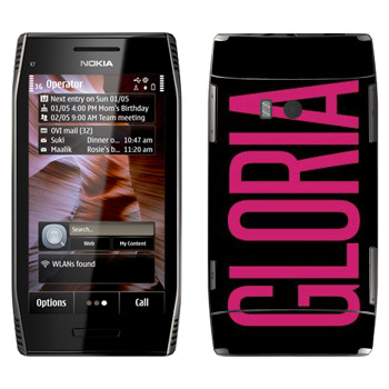   «Gloria»   Nokia X7-00